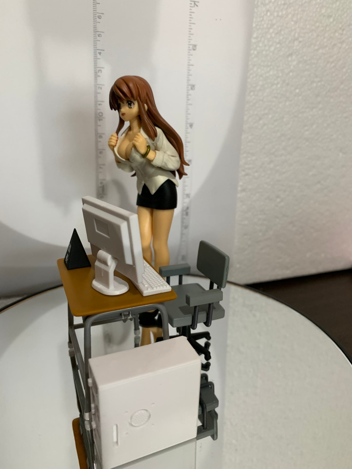 The Melancholy of Haruhi Suzumiya Kita High School HR set Mikuru Asahina 12cm Sega Prize #076