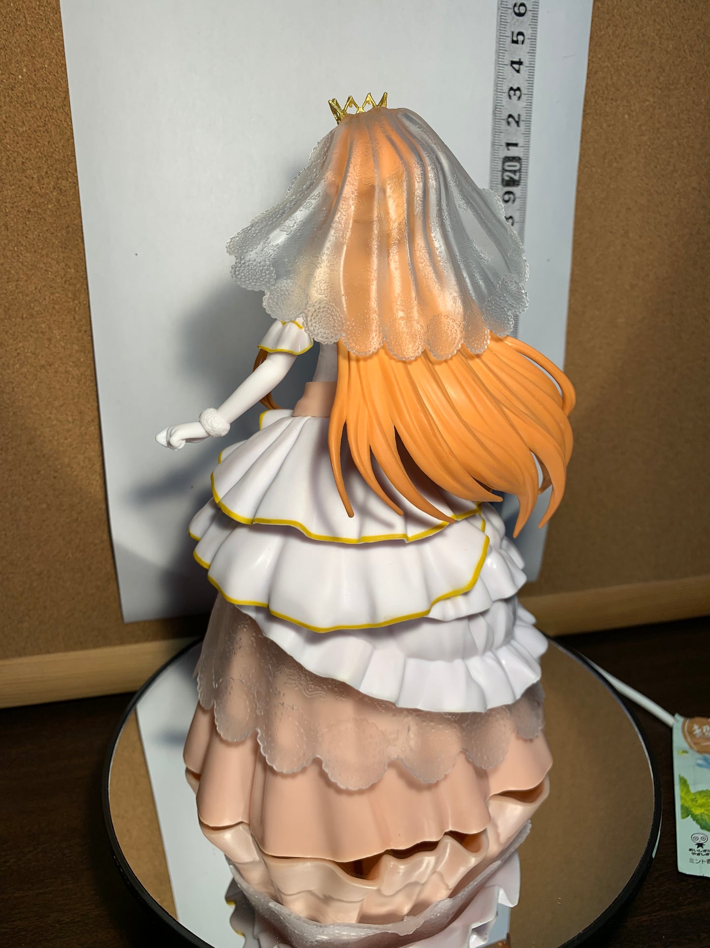 Sword Art Online SAO EXQ Figure Wedding Dress white & pink Asuna Yuuki 21 cm Craneking Banpresto. #120