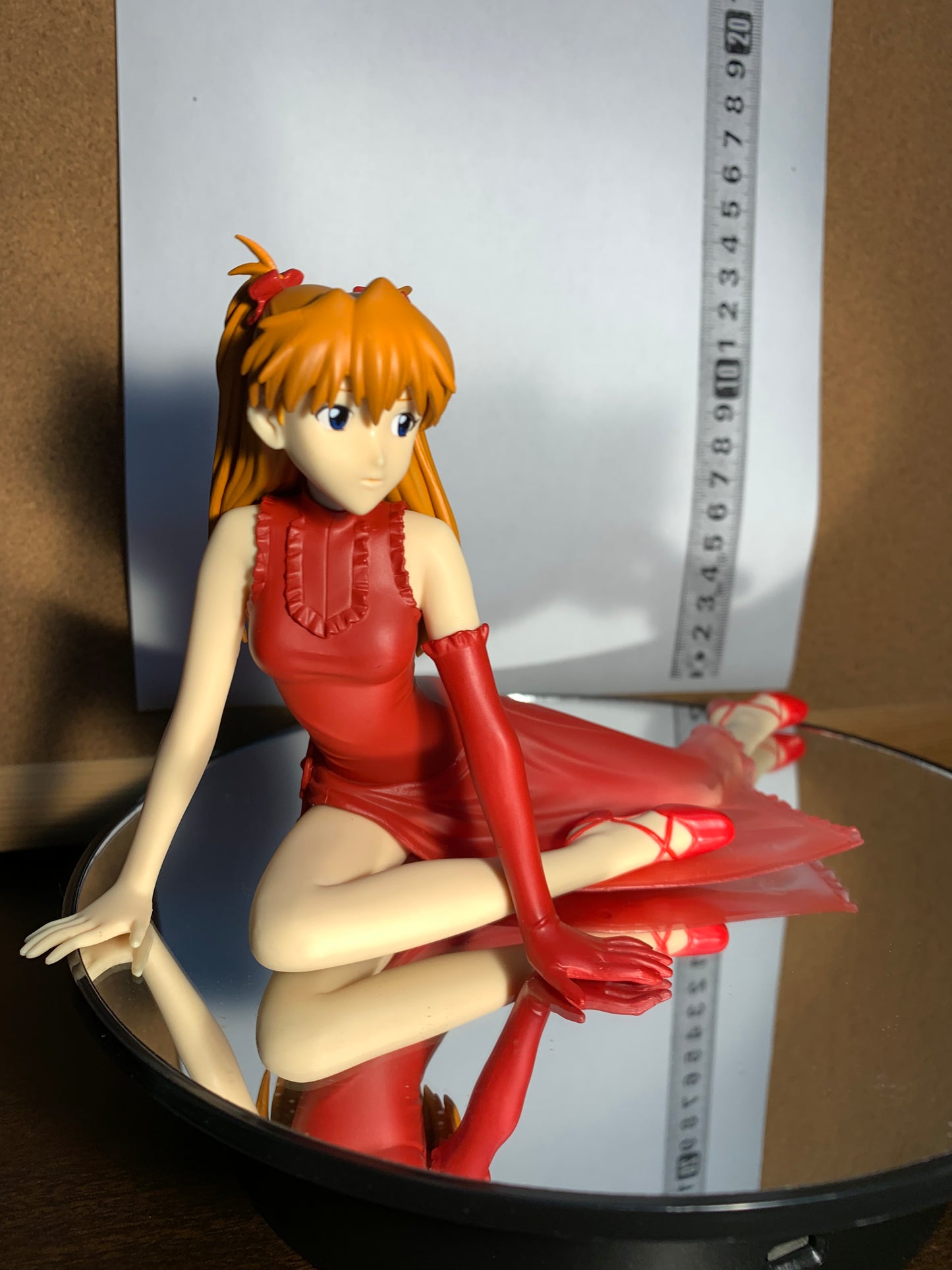 Neon Genesis Evangelion Extra Figure White & Red Ver.1 Asuka Langley 10cm SEGA Prize #125