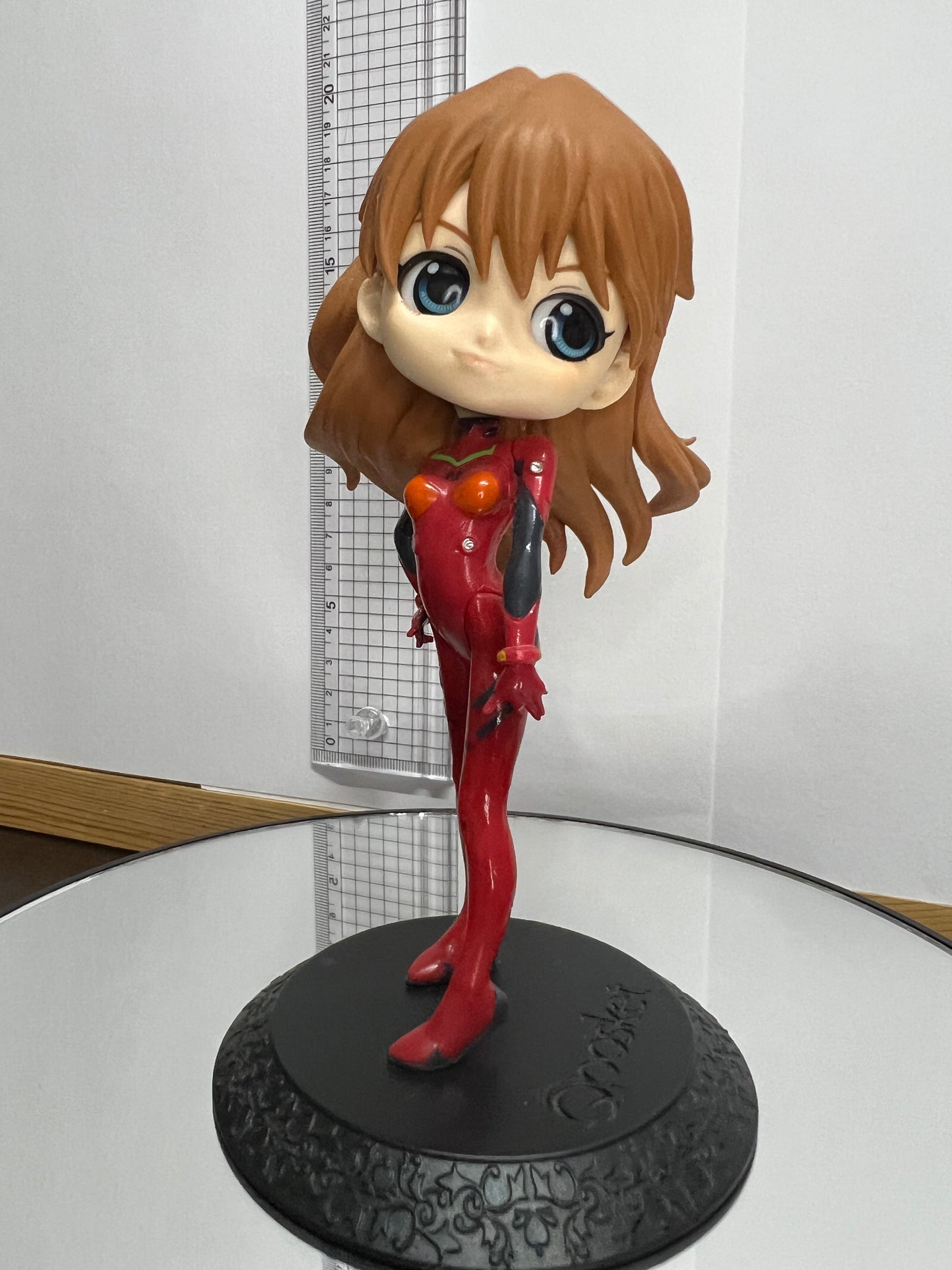 Evangelion Movie Qposket Asuka Shikinami Langley 24 cm Banpresto BANDAI PRIZE
