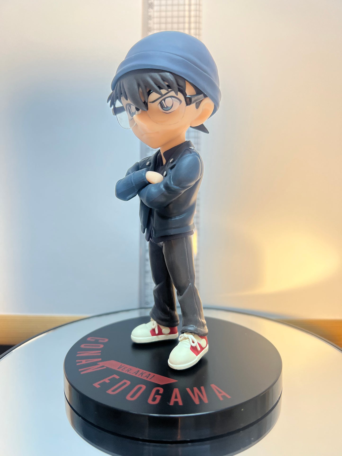 Detective Conan Case closed Ver.Akai Premium Figure Conan Edogawa 17cm Sega #203