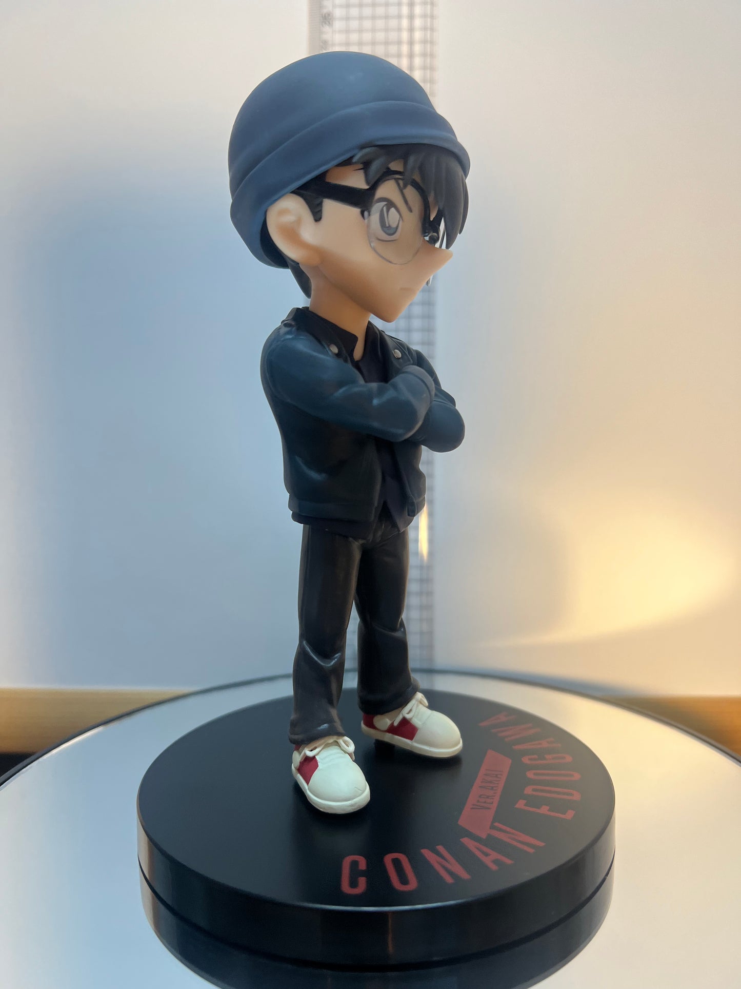 Detective Conan Case closed Ver.Akai Premium Figure Conan Edogawa 17cm Sega #203