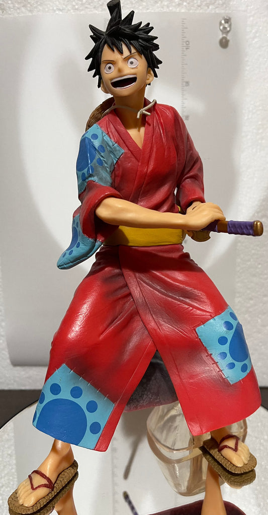 One Piece Ichiban Kuji Masterlise Monkey D. Luffy Gokuno swordsman ver. A Bandai 24cm #007