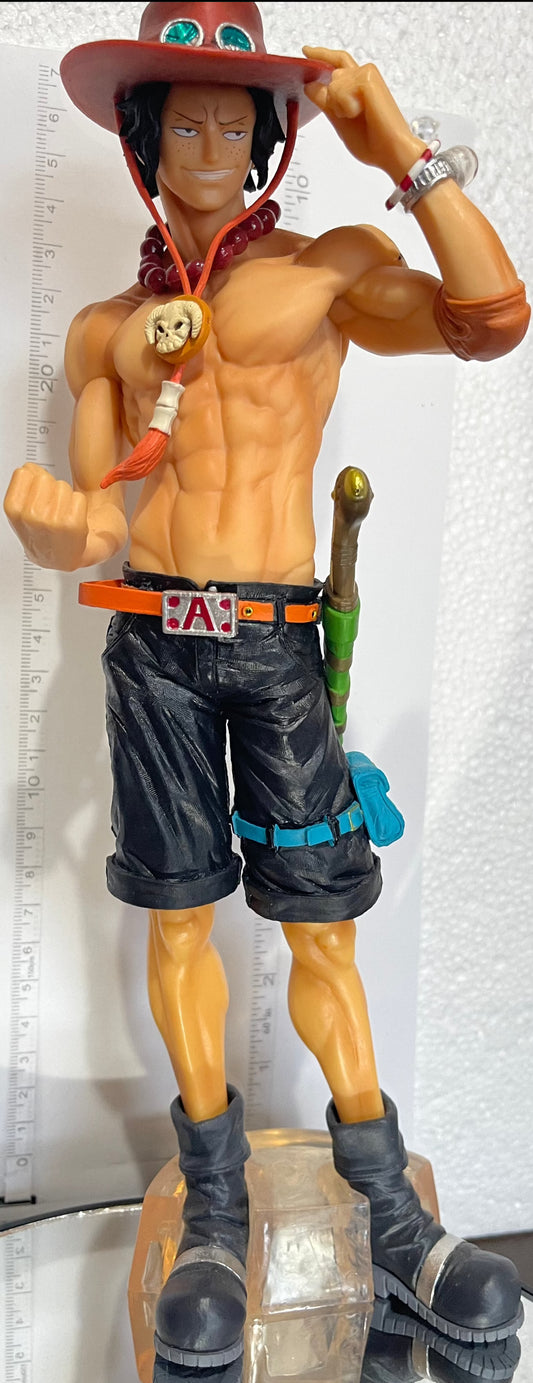 One Piece Ichiban Kuji Masterlise Proud Brother 20th Anniversary Portgas D. Ace prize C 27cm Bandai #013