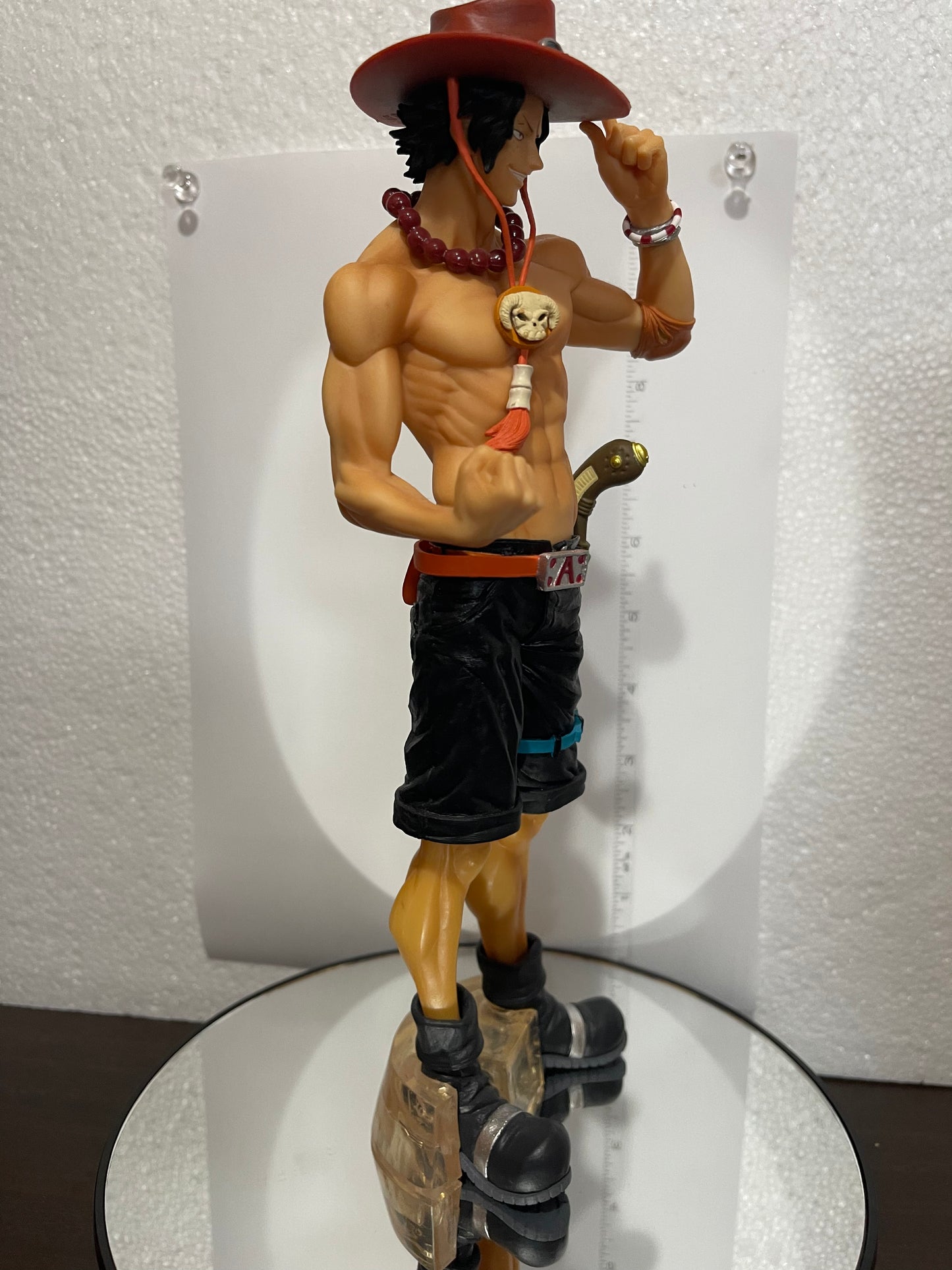 One Piece Ichiban Kuji Masterlise Proud Brother 20th Anniversary Portgas D. Ace prize C 27cm Bandai #013