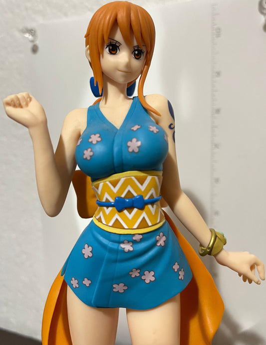 One Piece Ichiban Kuji Masterlise Wano Country Fist Act D Nami 25 cm Bandai #016