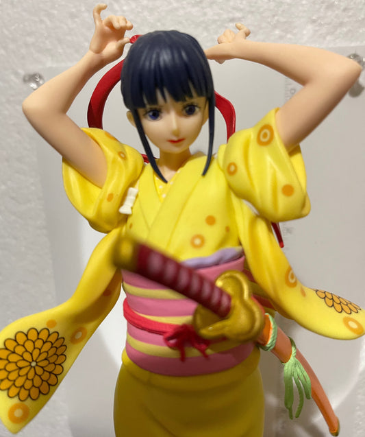 One Piece Ichiban Kuji Masterlise Wanokuni Fist Act prize E Okiku Kikunojo 29 cm Bandai #018