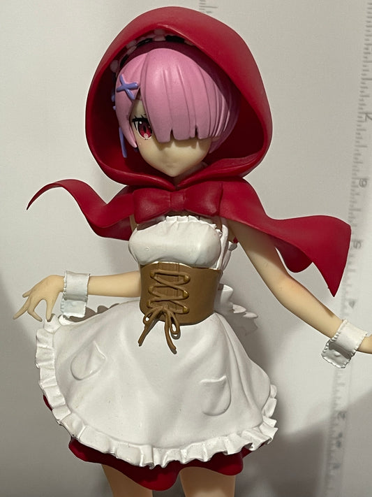 Re:Zero Starting Life in Another World SSS Red Hood Figure Ram 22 cm JAIA Furyu #030