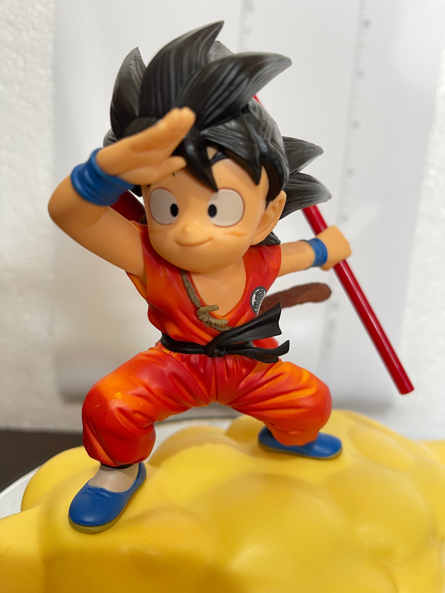 Dragon Ball Z Kintoun Kid Son Goku on Nimbus 15cm Craneking JAMMA Banpresto #042